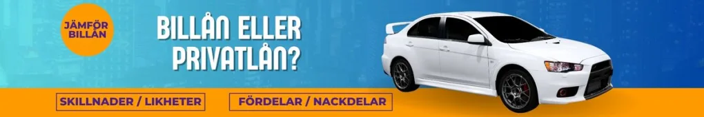 Billån eller privatlån