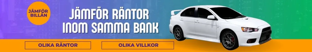 Jämför räntorna